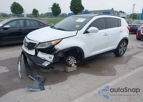 2011 Kia Sportage Ex из США, поврежденный, VIN KNDPC3A28B7105127